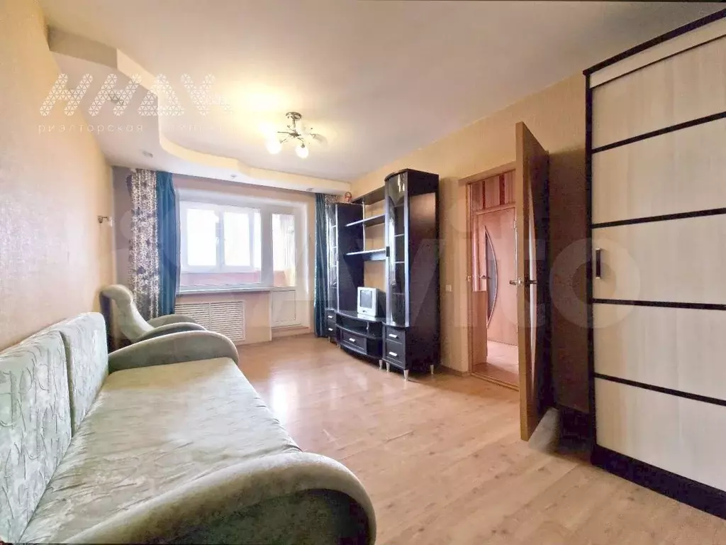 1-к. квартира, 32,7 м, 9/9 эт. - Фото 1