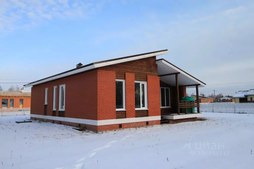 Дом в Омская область, Омский район, с. Красноярка  (118 м) - Фото 1