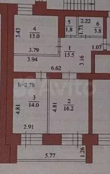2-к. квартира, 65 м, 3/9 эт. - Фото 0