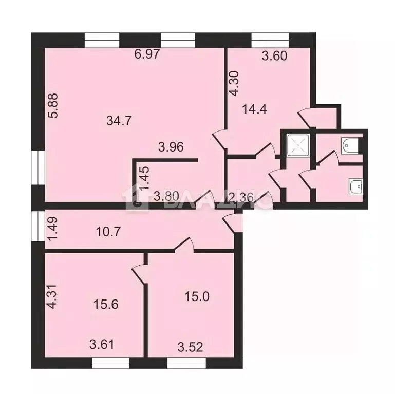 Офис в Коми, Сыктывкар Первомайская ул., 87 (104 м) - Фото 2