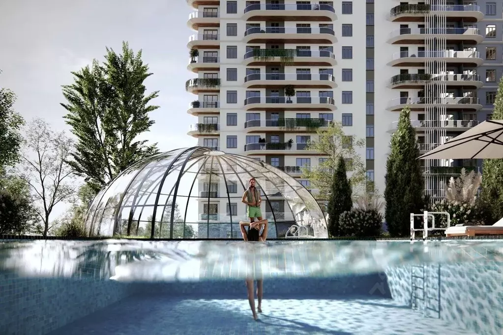 Студия Крым, Евпатория городской округ, Заозерное пгт Аллея Дружбы ... - Фото 1