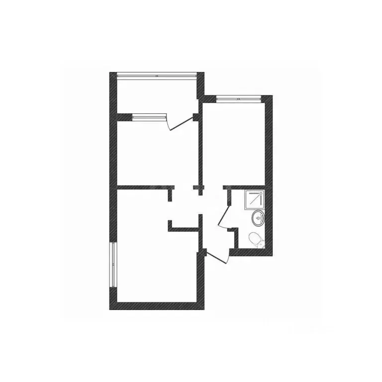 2-к кв. Алтайский край, Барнаул ул. Сергея Семенова, 20 (52.7 м) - Фото 1