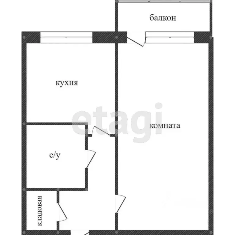 1-к кв. Тюменская область, Тобольск 9-й мкр, 11 (40.4 м) - Фото 1