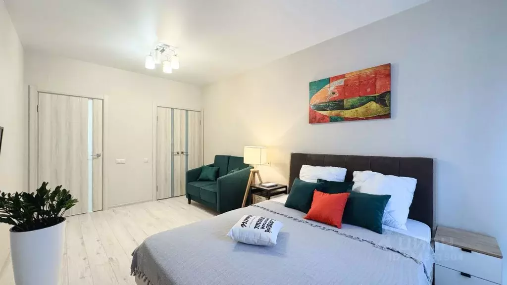 1-к кв. Татарстан, Казань ул. Алексея Козина, 3Б (45.0 м) - Фото 1