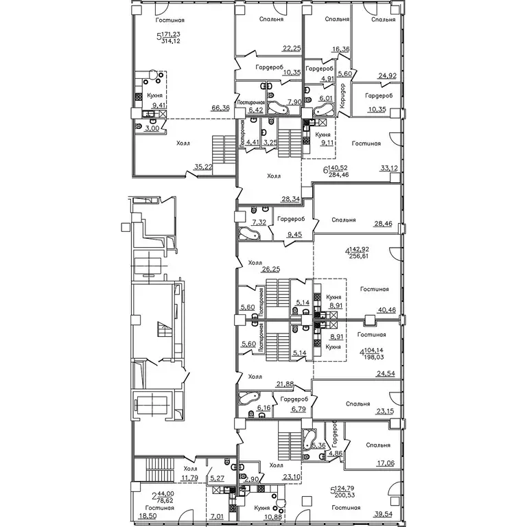 5-к кв. Воронежская область, Воронеж ул. Куколкина, 18 (331.6 м) - Фото 1