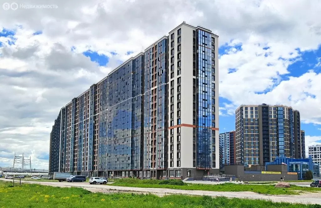 Квартира-студия: Санкт-Петербург, улица Вадима Шефнера, 4 (22.9 м) - Фото 1