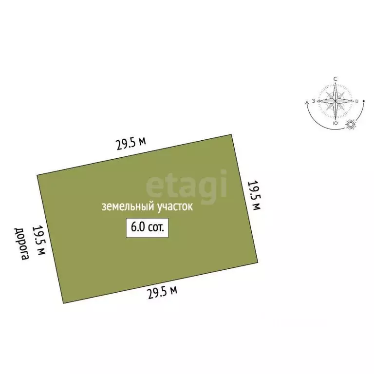 Участок в Крым, Судак муниципальный округ, с. Миндальное, Солнечная ... - Фото 2