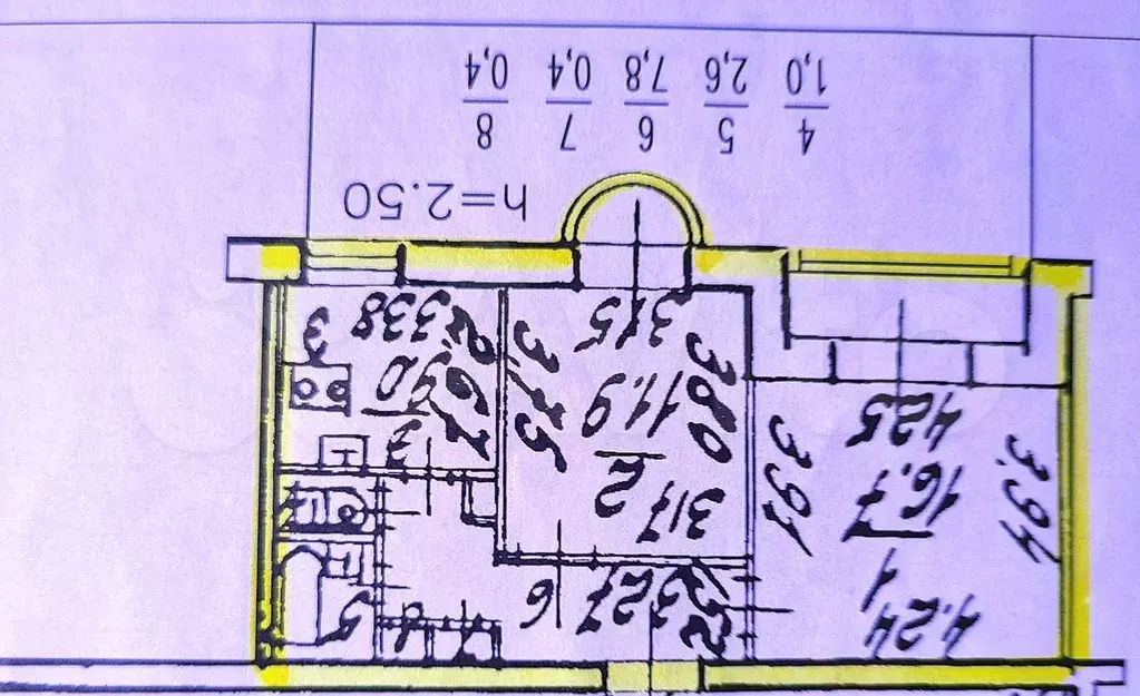 2-к. квартира, 50 м, 5/17 эт. - Фото 0