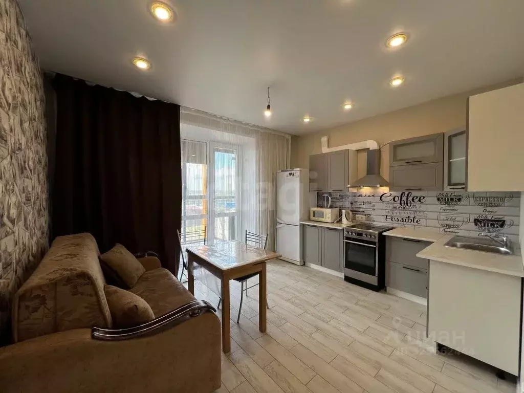 1-к кв. Тюменская область, Тюмень Полевая ул., 105к4 (41.2 м) - Фото 1