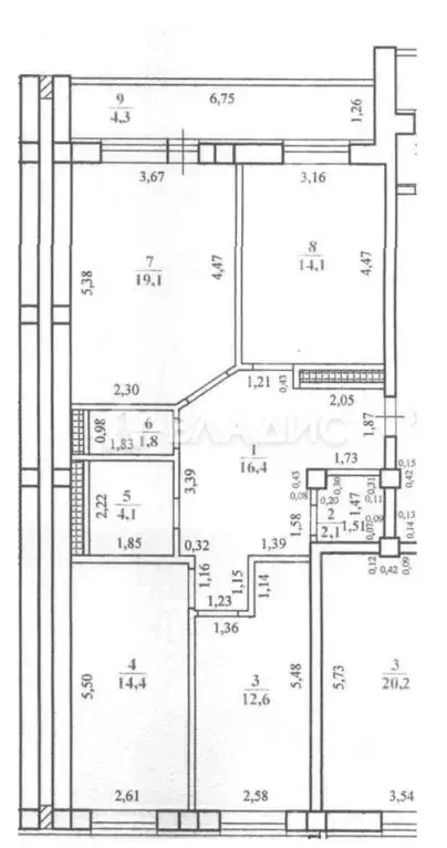 3-к кв. Забайкальский край, Чита ул. Шилова, 29 (84.6 м) - Фото 1