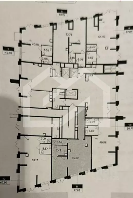 Помещение свободного назначения в Москва ул. Петра Алексеева, 14 (78 ... - Фото 2