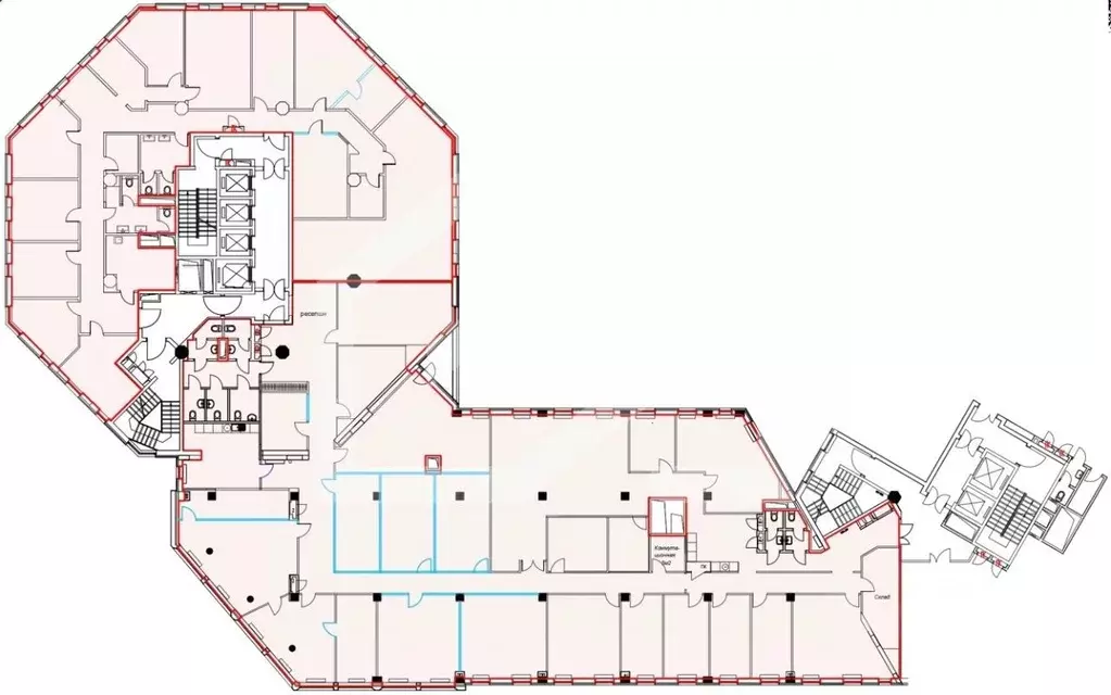 Помещение свободного назначения в Москва Космодамианская наб., 52С1 ... - Фото 2