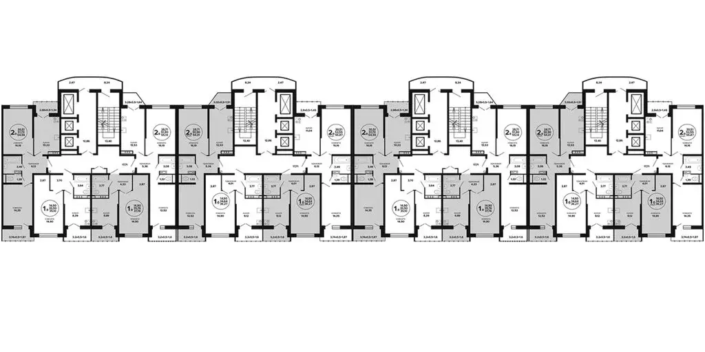 2-комнатная квартира: Краснодар, Российская улица, 257/7 (56.5 м) - Фото 1