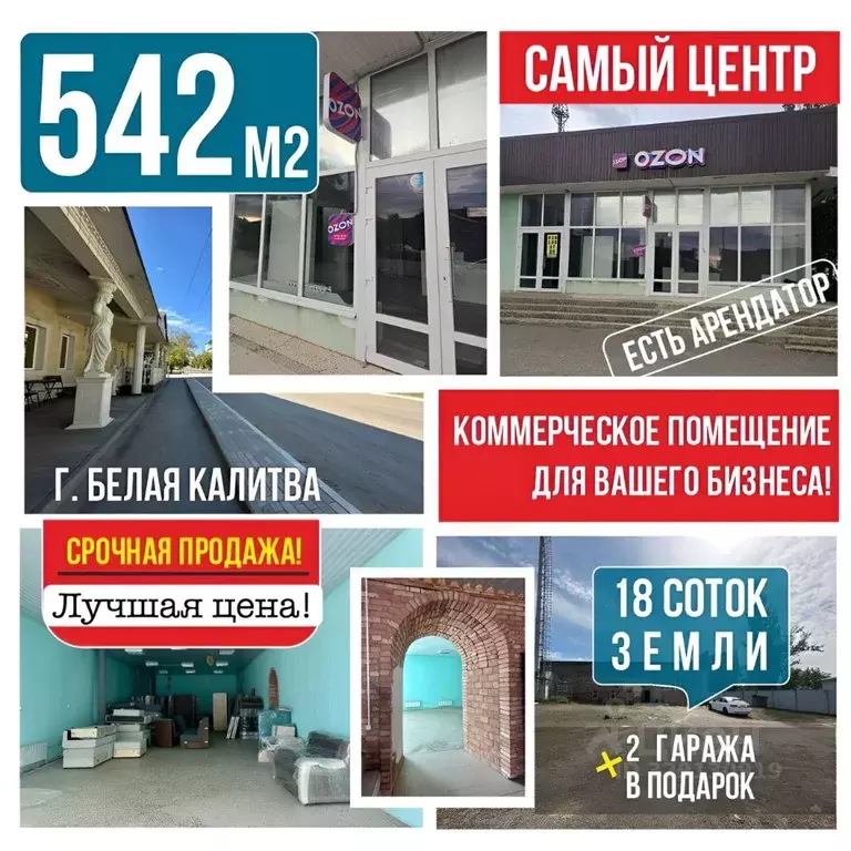 Помещение свободного назначения в Ростовская область, Белая Калитва ... - Фото 2