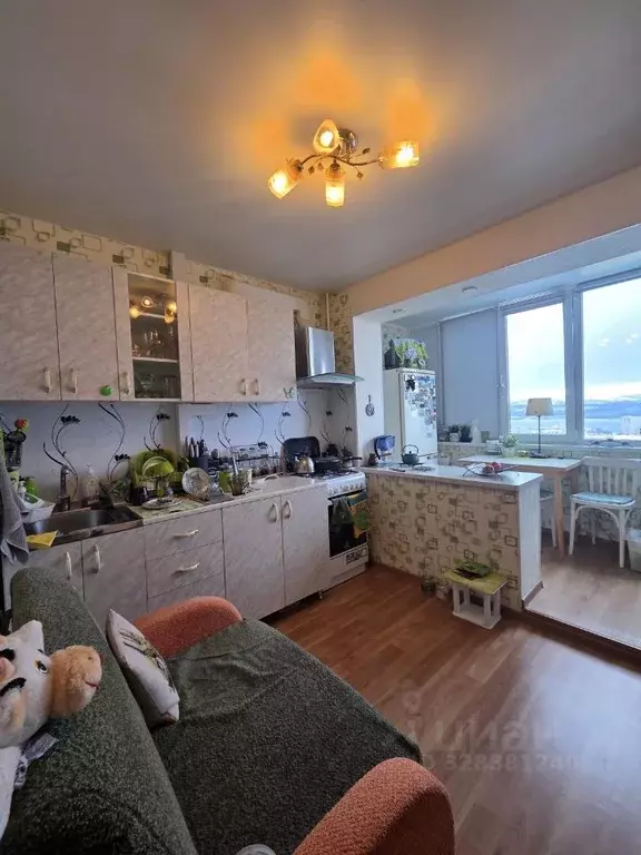 1-к кв. Мурманская область, Мурманск Кольский просп., 204 (32.3 м) - Фото 1