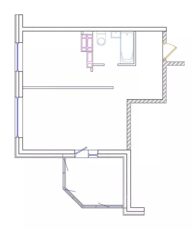 1-к кв. Приморский край, Владивосток ул. Архангельская, 27к2 (38.5 м) - Фото 1