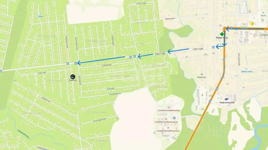 Дом в Сахалинская область, Южно-Сахалинск Энтузиаст ДНТ, ул. Светлая, ... - Фото 2