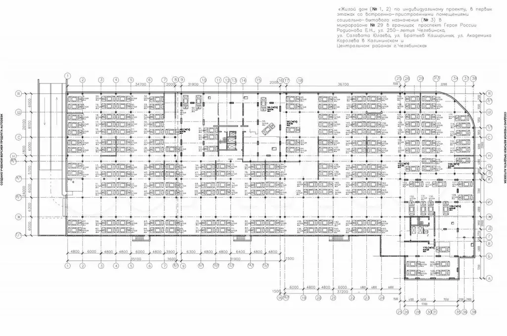 Машиноместо, 13 м - Фото 1