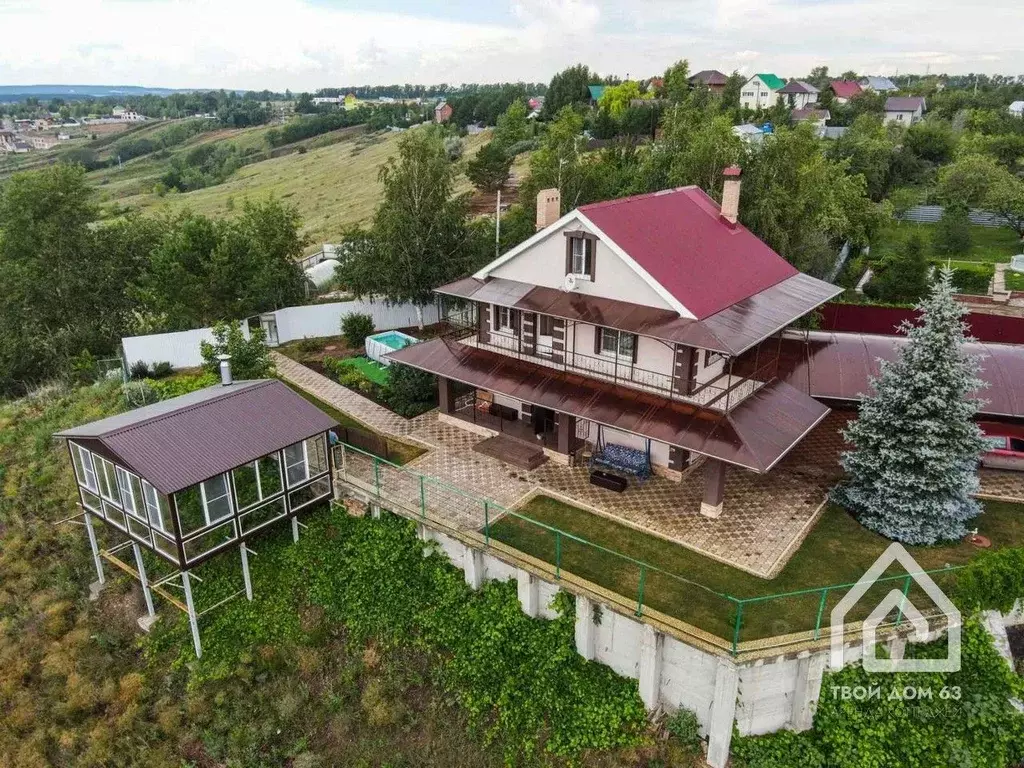 Дом в Самарская область, Красноярский район, Светлое Поле с/пос, с. ... - Фото 1