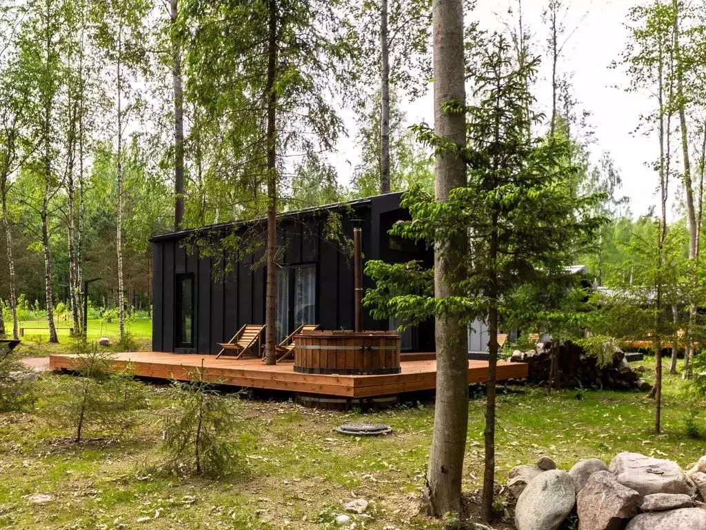 Дом в Ленинградская область, Выборгский район, Каменногорское ... - Фото 1