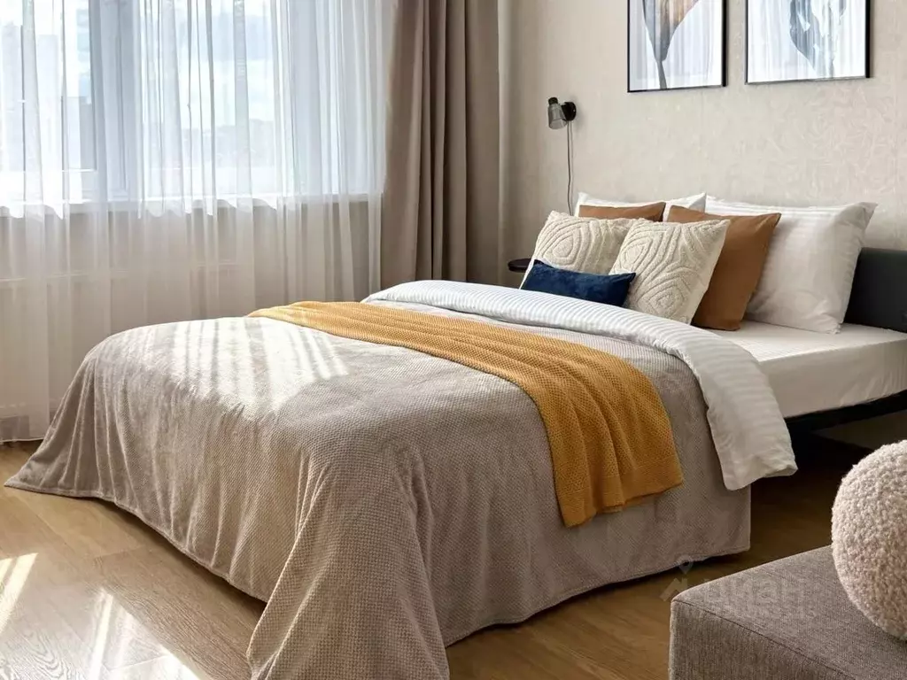 Студия Тюменская область, Тюмень ул. 50 лет Октября, 57А (36.0 м) - Фото 1