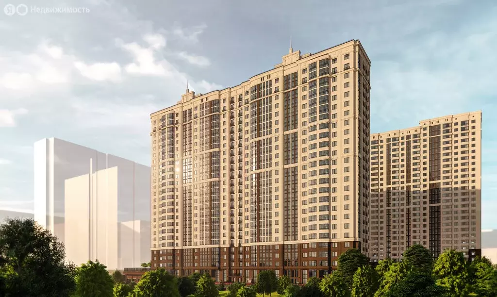Квартира-студия: Новосибирск, улица Дуси Ковальчук, 248/1 (26.57 м) - Фото 1