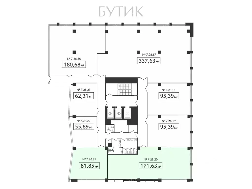 Офис в Санкт-Петербург Левашовский просп., 13И (253 м) - Фото 2