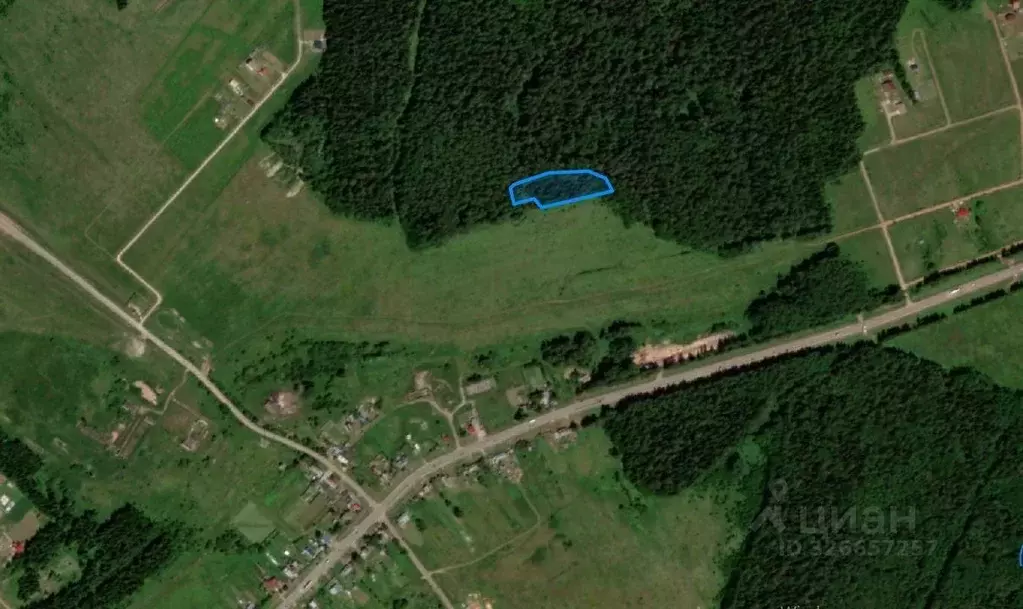 Участок в Кировская область, Слободской район, Ленинское с/пос, д. ... - Фото 1