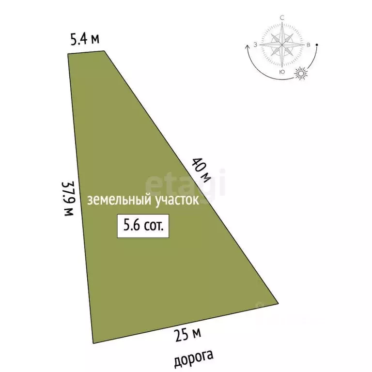 Участок в Камчатский край, Елизовский муниципальный округ, Луч СНТ  ... - Фото 2