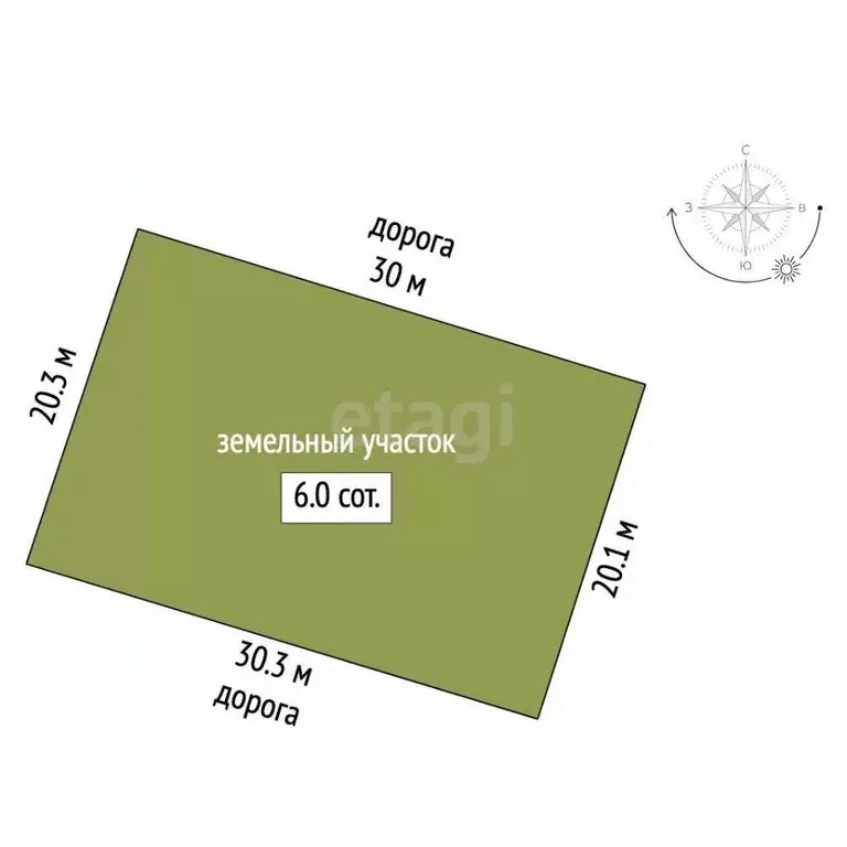 Участок в Башкортостан, Бирск Прогресс КС,  (5.99 сот.) - Фото 2