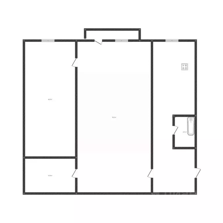 2-к кв. Иркутская область, Ангарск 8-й мкр, 96 (61.7 м) - Фото 2