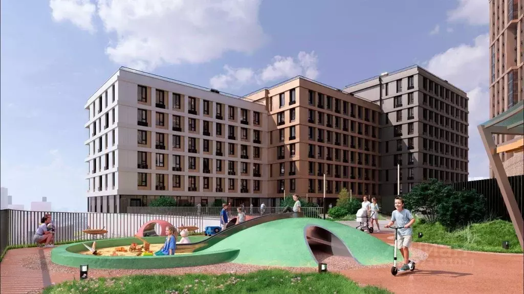 Студия Приморский край, Владивосток Каскада жилой комплекс (31.52 м) - Фото 2