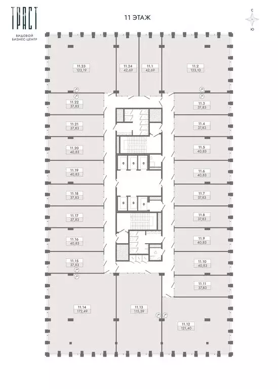 Офис (40.83 м) - Фото 1