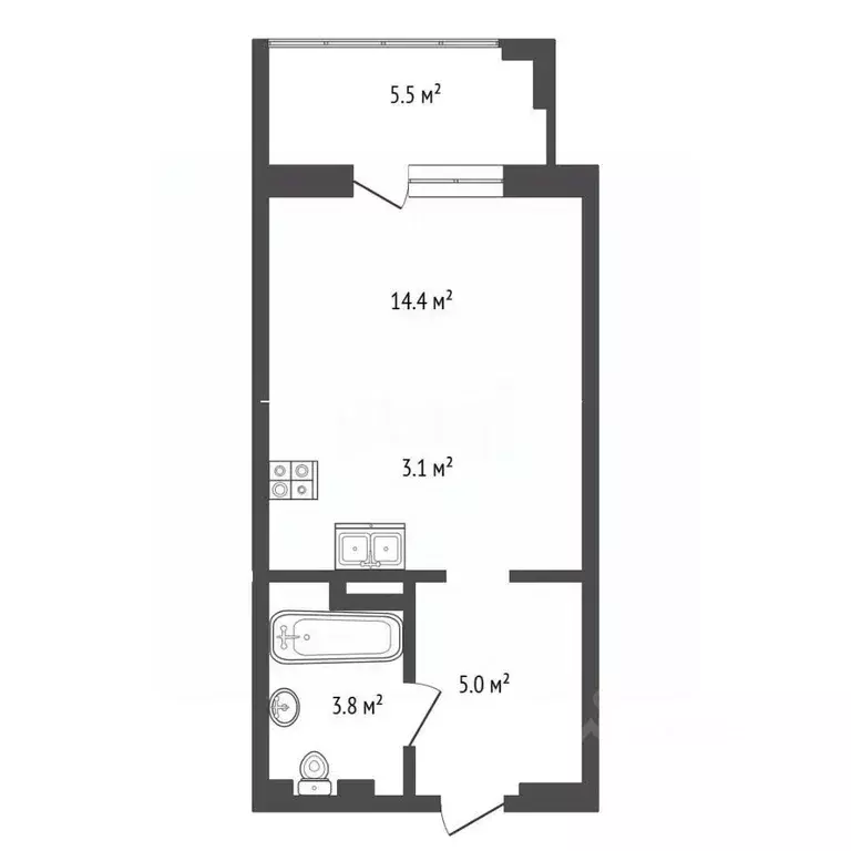 Студия Ростовская область, Ростов-на-Дону ул. Максима Горького, 297 ... - Фото 1