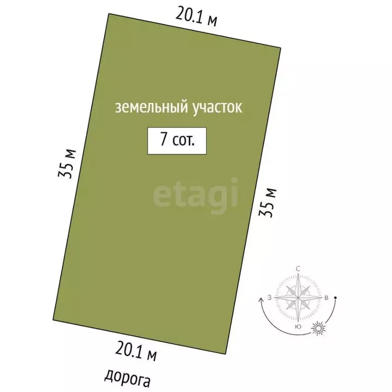 Участок в Тюменская область, Тюмень Звенящие Кедры Тюмени ДНП,  (7.0 ... - Фото 2