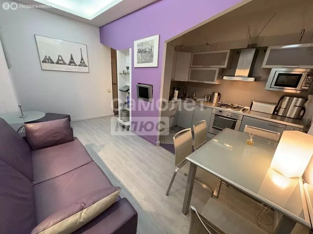 2-комнатная квартира: Москва, Смоленский бульвар, 17с1 (43 м) - Фото 1