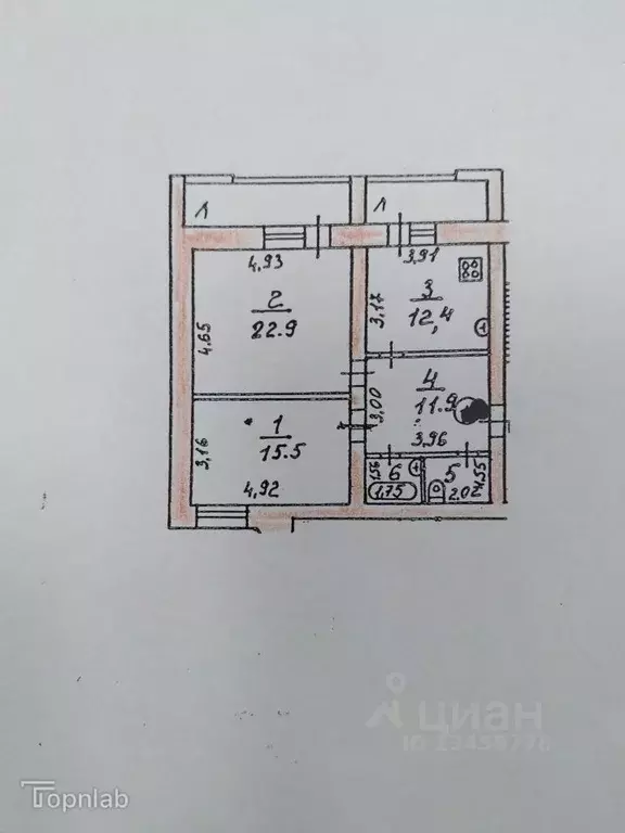 2-к кв. Марий Эл, Йошкар-Ола ул. Кулибина, 1А (74.6 м) - Фото 2