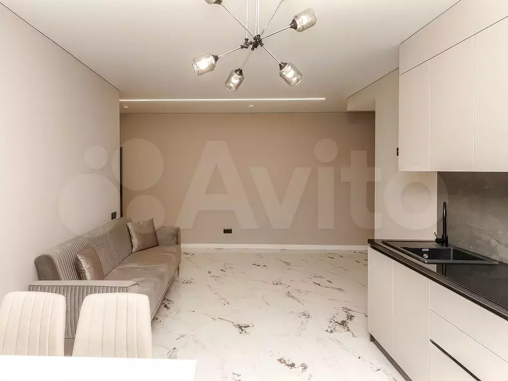 1-к. квартира, 41,8 м, 4/6 эт. - Фото 1