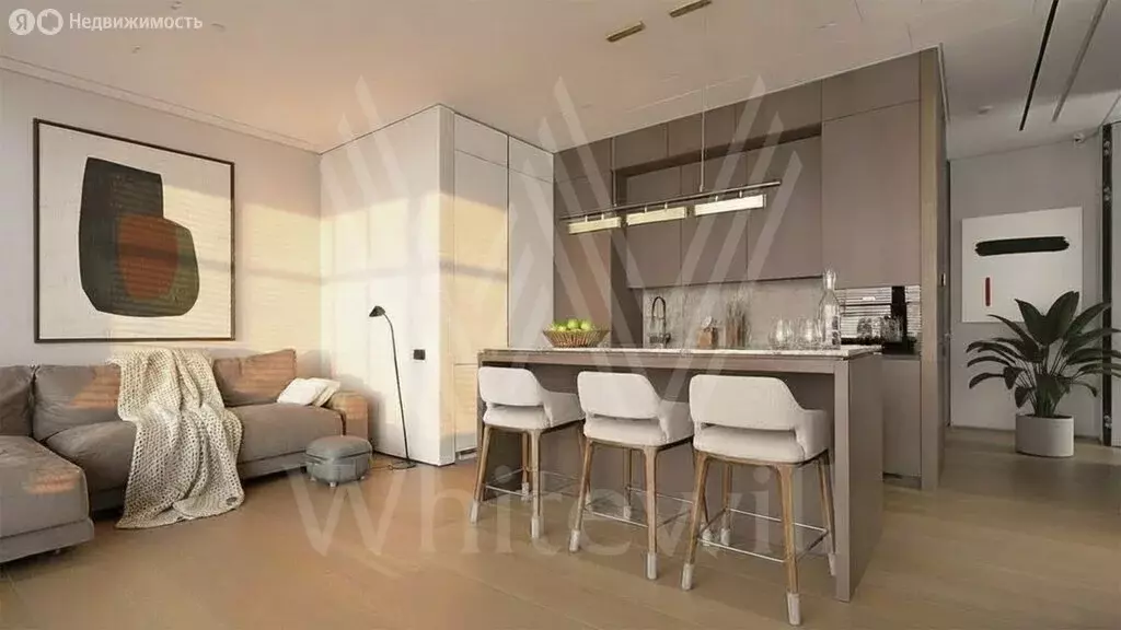 2-комнатная квартира: Москва, 1-й Красногвардейский проезд, 22с1 (86 ... - Фото 1