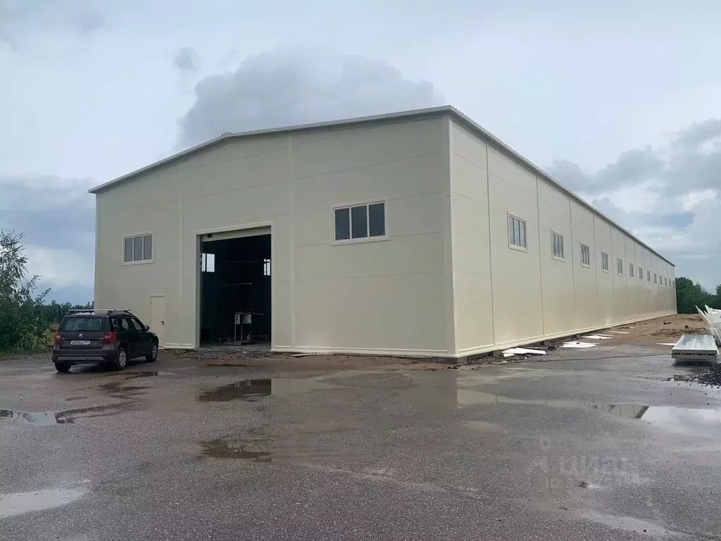 Склад в Ленинградская область, Ломоносовский район, Горбунковское ... - Фото 1