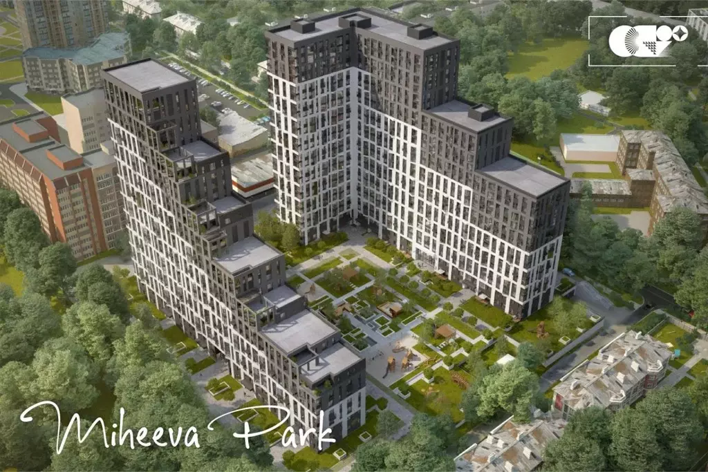 2-к кв. Тульская область, Тула Михеева Парк жилой комплекс (55.7 м) - Фото 0