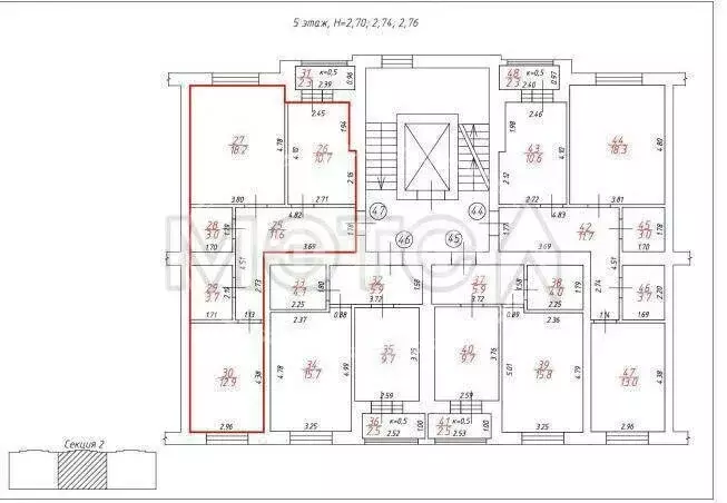 2-комнатная квартира: Гурьевск, Каштановая улица, 2 (60.1 м) - Фото 1