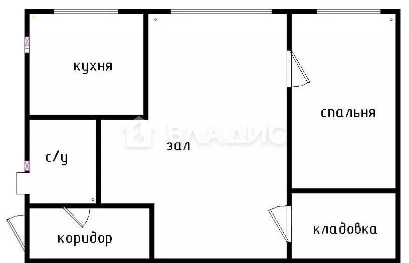 2-к кв. Тульская область, Ясногорск ул. Ленина, 9 (42.1 м) - Фото 1