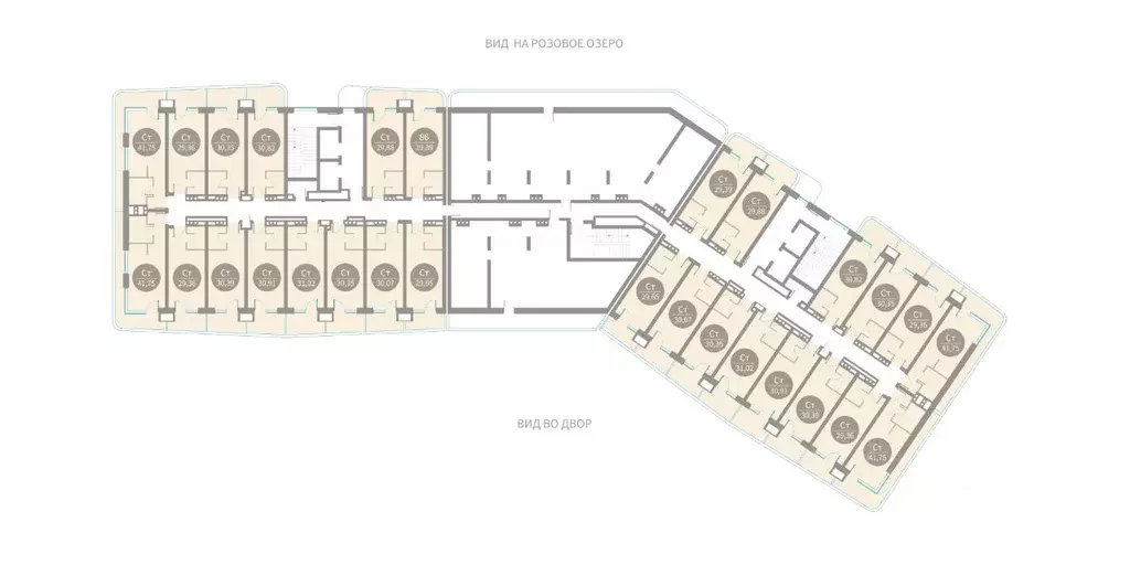 Студия Крым, Саки ул. Морская (41.75 м) - Фото 2