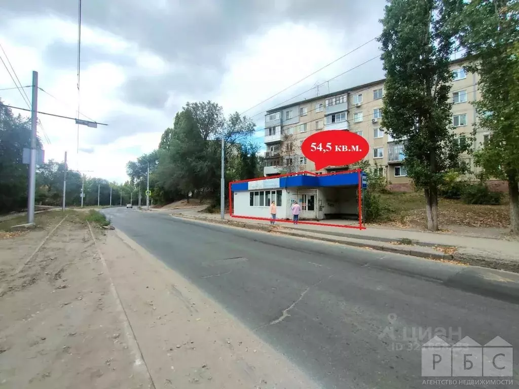 Торговая площадь в Саратовская область, Саратов Тульская ул., 9А (55 ... - Фото 1