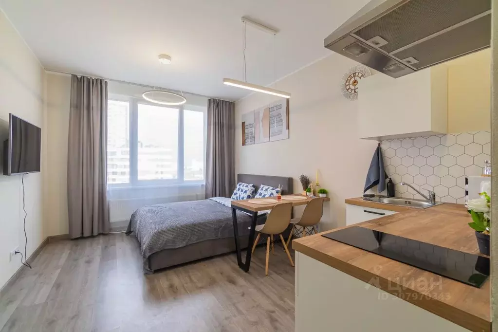 Студия Санкт-Петербург Витебский просп., 101к1 (25.0 м) - Фото 2