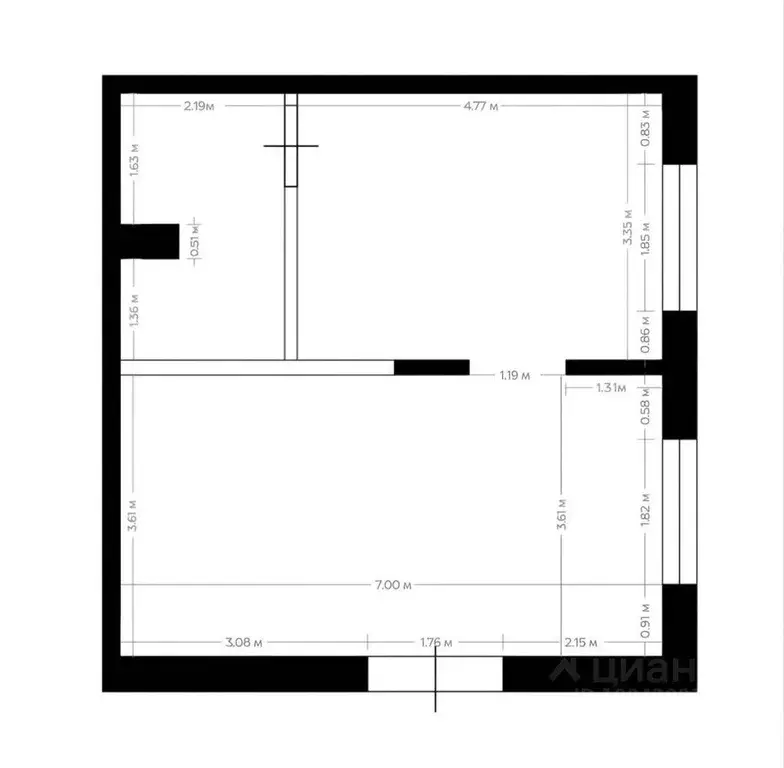 Торговая площадь в Московская область, Люберцы городской округ, Мирный ... - Фото 2