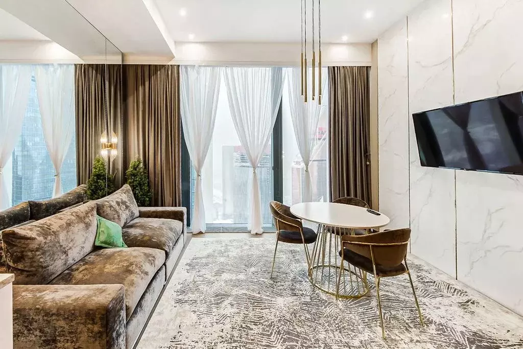 1-к кв. Москва 1-й Красногвардейский проезд, 22с1 (41.0 м) - Фото 1