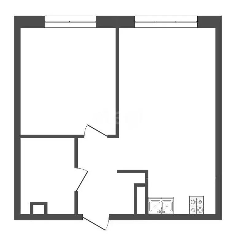 1-комнатная квартира: Тюмень, улица Газовиков, 73к1 (40.2 м) - Фото 1
