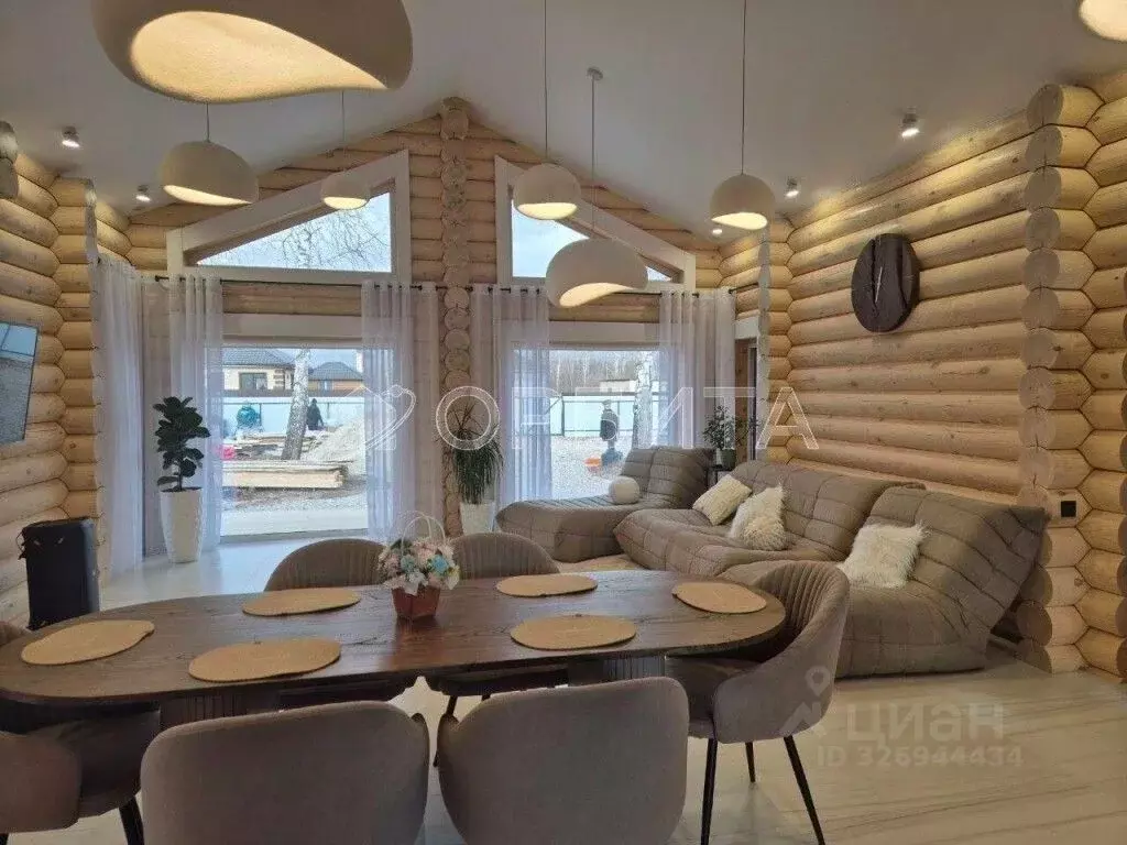 Дом в Тюменская область, Тюменский муниципальный округ, д. Решетникова ... - Фото 1